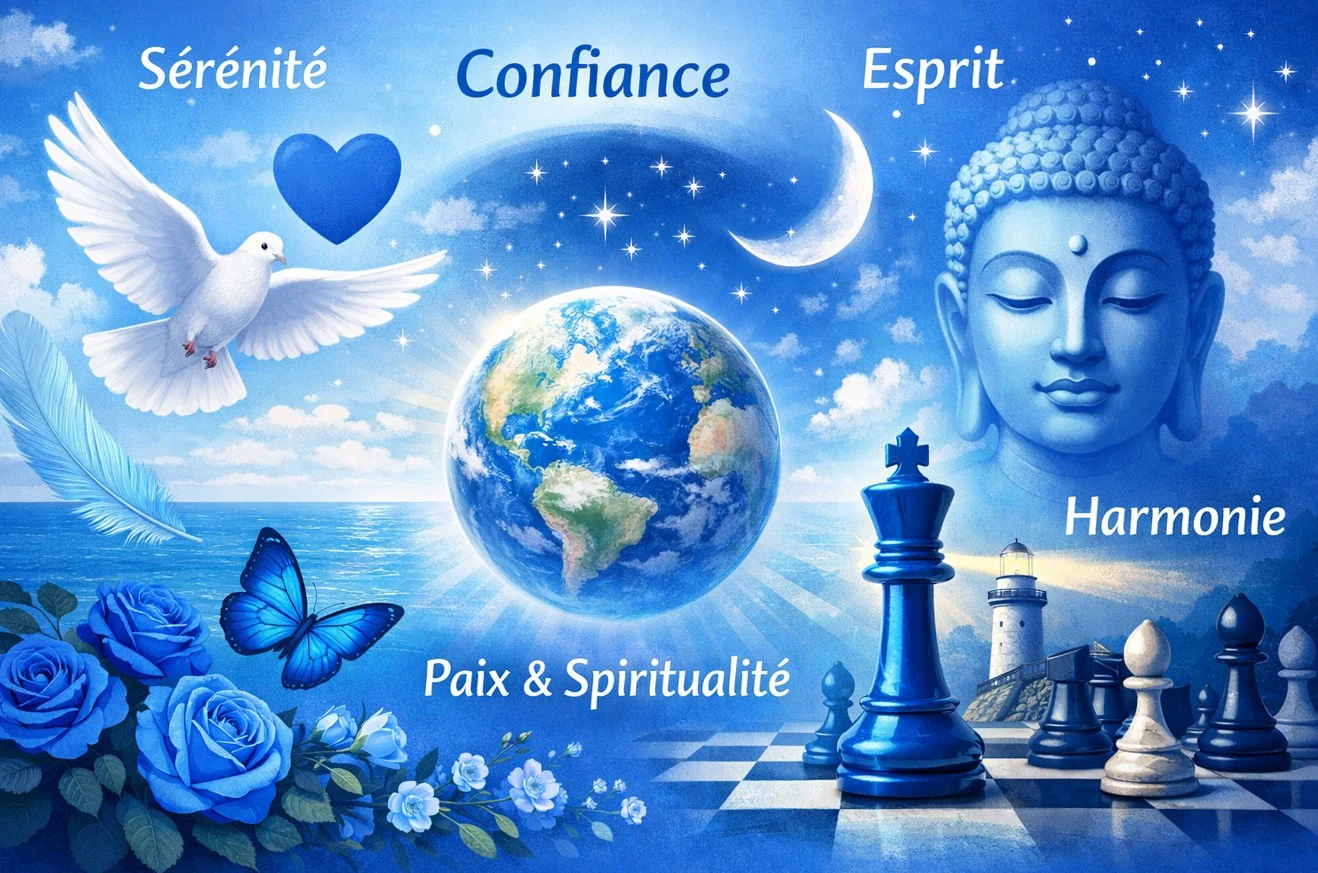 Couleur bleu signification