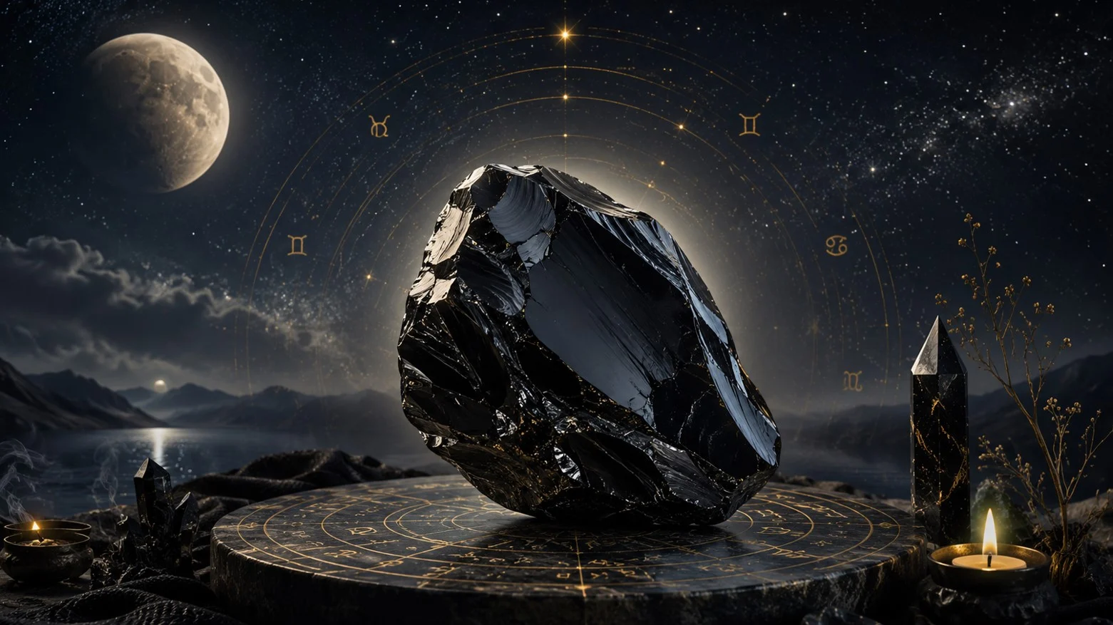 Obsidienne noire signification