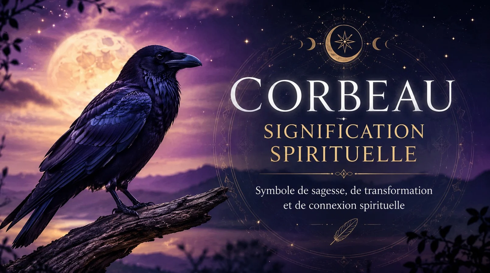 Corbeau signification spirituelle