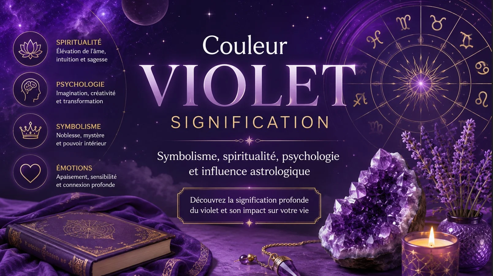 Couleur violet signification