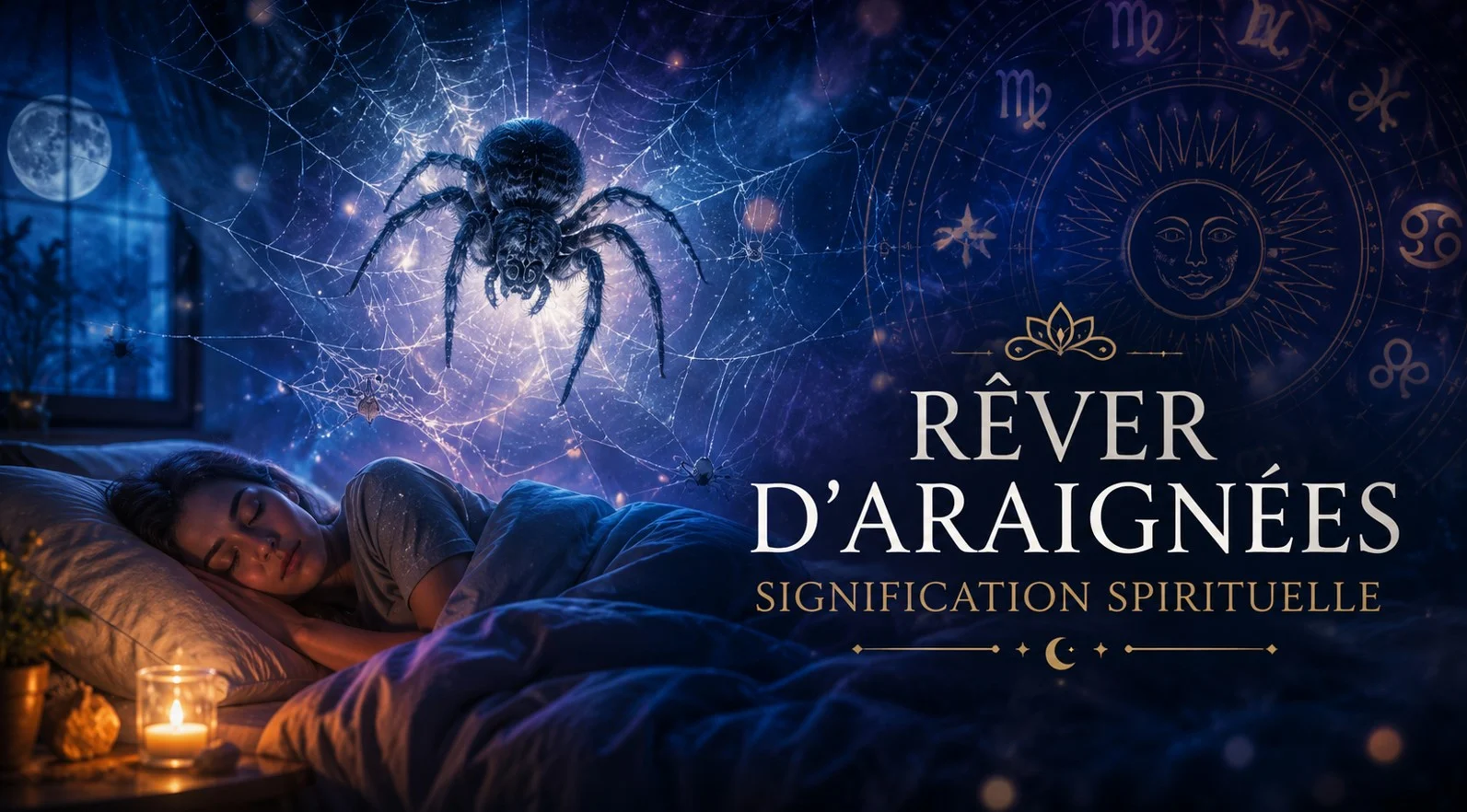 Rêver d'araignées signification spirituelle
