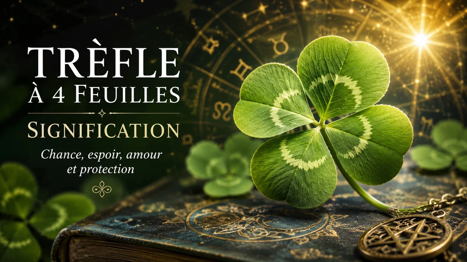 Trèfle à 4 feuilles signification