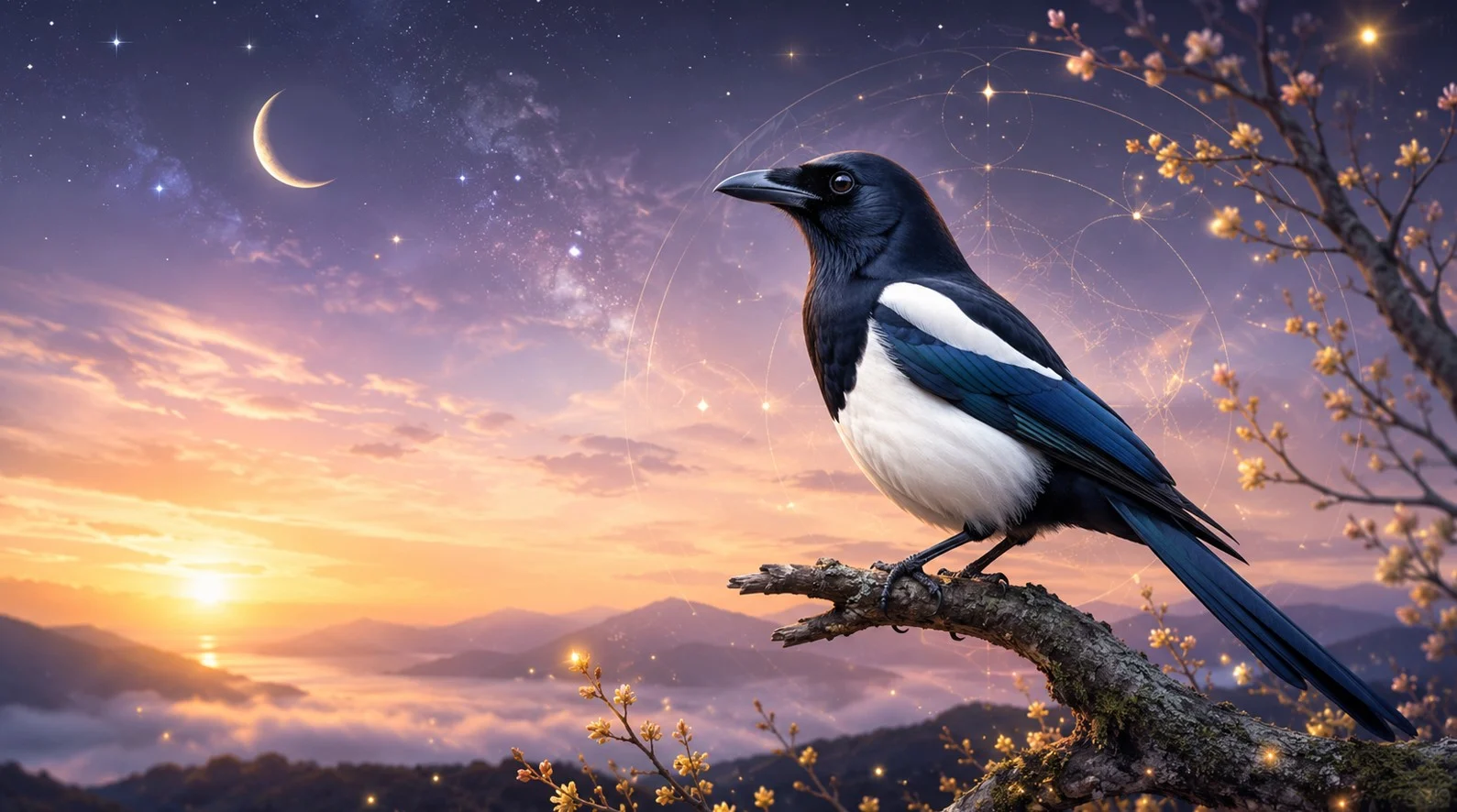 Voir une pie signification spirituelle