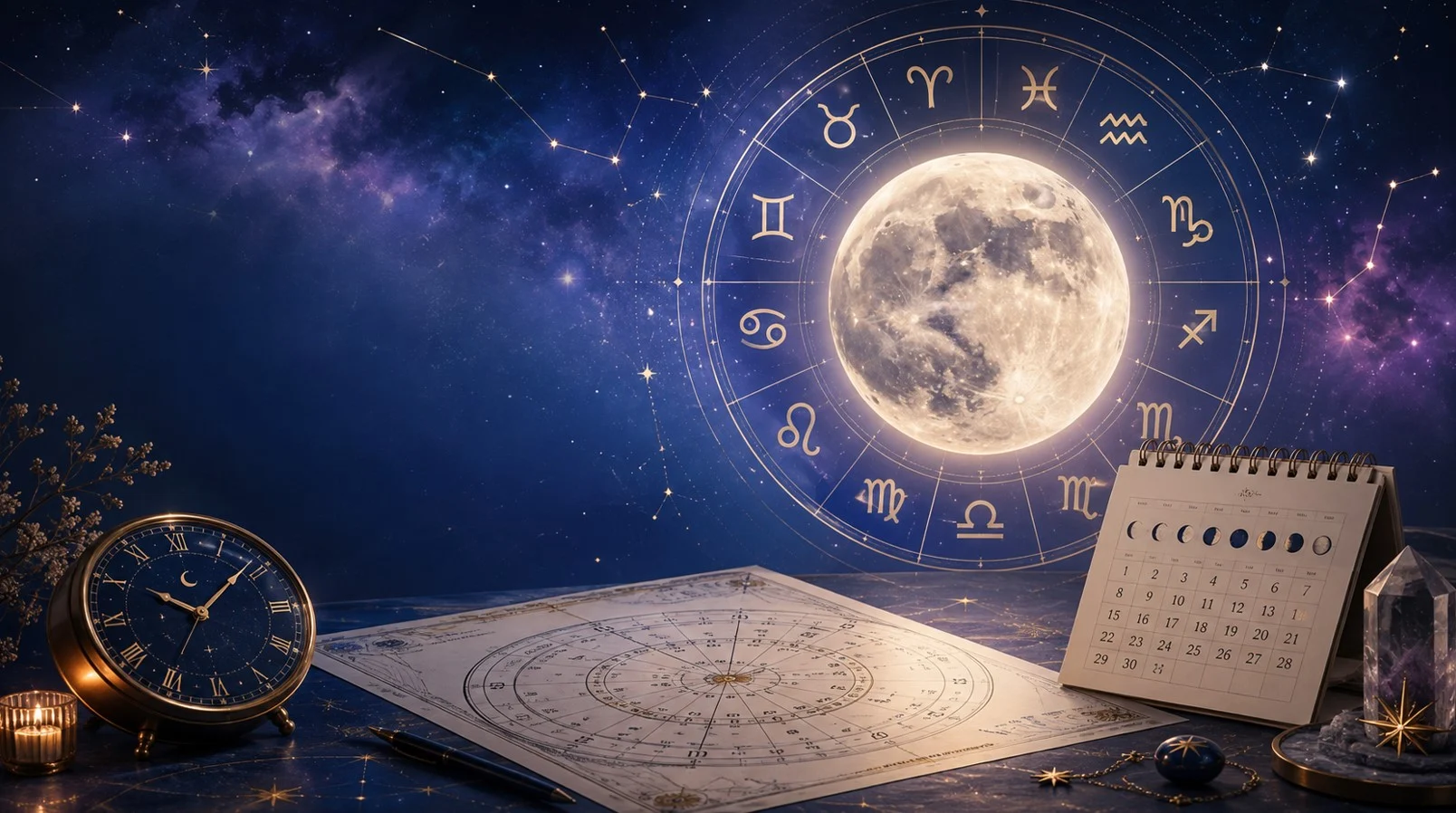 Calculer signe lunaire