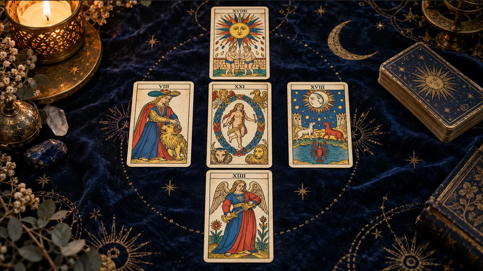 Tarot tirage en croix gratuit